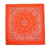 CTM Cotton Neon Paisley Bandanas - 2 of 4
