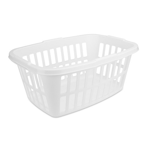 1.5bu Laundry Basket White - Brightroom™ : Target