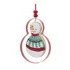 Christmas Cookie and Cutter Ornament – Festive Red White Green – 4.25 in – Set of 12 – By Melrose - 4 of 4
