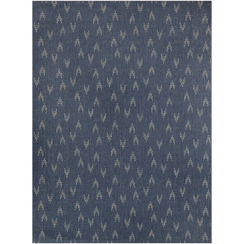  Arrows Outdoor Rug Navy