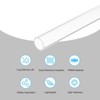 Unique Bargains Lamp and Lantern Water Cooling System Acrylic Rigid Round Pipe Clear 10" - 3 of 4