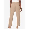 Jessica London Women's Plus Size Wide Leg Gauze Pant - 3 of 4
