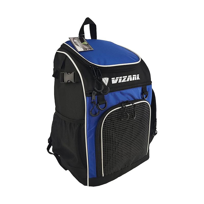 Vizari Cambria Soccer Backpack With Ball Compartment and Vented Ball Pocket and Mesh Side Cargo Pockets for Adults and Teens, 2 of 9