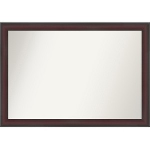 Amanti Art Grand Narrow Non-Beveled Framed Bathroom Vanity Wall Mirror - 1 of 4