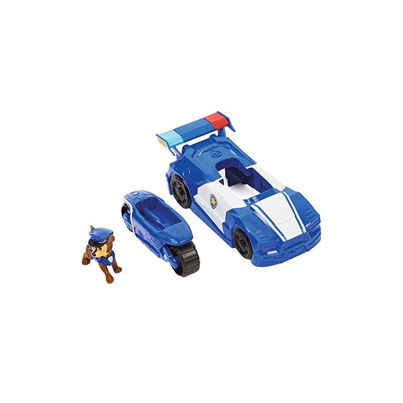 Paw Patrol Chase Mini Movie Vehicle Set 2 in 1 Car & Motorcycle Plus Chase Character, 2 of 7