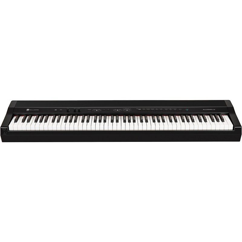 Williams Allegro IV 88-Key Digital Piano With Bluetooth and Sustain Pedal Black, 3 of 7