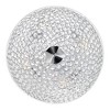 CWI Lighting Globe 4 Light Bowl Flush Mount With Chrome Finish - 4 of 4