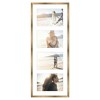 PosterPalooza | Metallic Gold Bronze Finish Collage Frame - White Mat, 20 Frame Sizes, UV Acrylic - 4 of 4