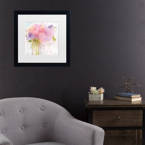 Trademark Fine Art Sheila Golden The Healing Bouquet Matted Framed Art - 1 of 4