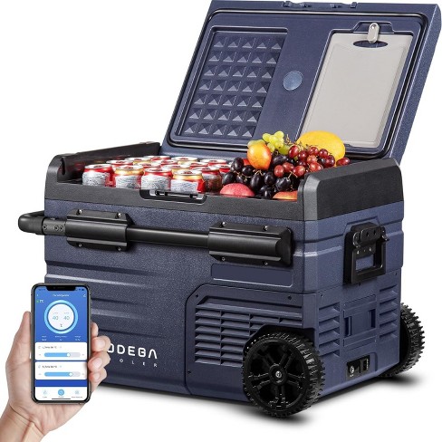 Bodega Cooler 12 Volt Car Refrigerator, Portable Freezer Dual Zone App ...