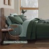 BAGOKIE 7 Pieces Bed in a Bag Comforter Set for All Season - 3 of 4