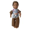 Safari Outfit for Boy and Girl 18 inch Dolls - 2 of 4