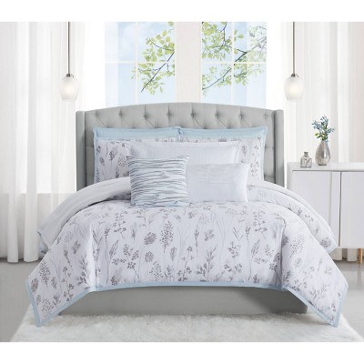 Charisma Comforters Target, Light Blue Queen Size Bedding