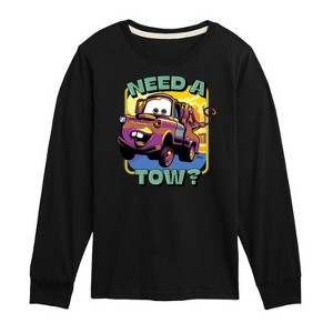 Boys' - Disney - Mater Need A Tow Long Sleeve Graphic T-Shirt - 1 of 4
