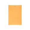 LUX 10 x 15 Clasp Envelopes 50/Pack 28lb. Brown Kraft 1015C-BK-50 - 2 of 2
