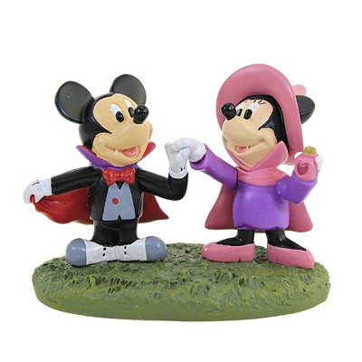 Department 56 Accessory 2.75 In Mickey & Minnie's Costume Fun Galloween Witch Dracula Village Accessories