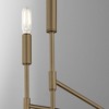 Quorum Lighting Hamilton 5 - Light Chandelier in  Dark Brass - 4 of 4