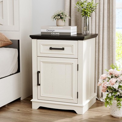 Nightstand, End Table with Drawers, Bed/Sofa Side Tables