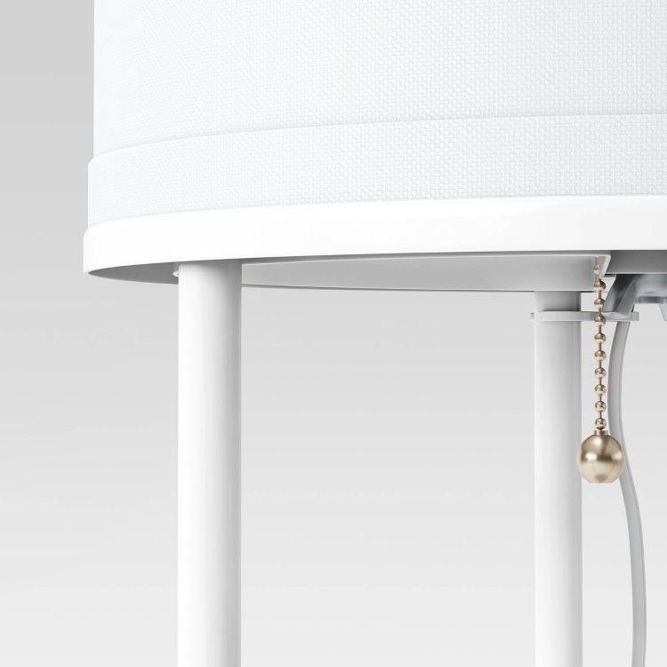 Shelf Floor Lamp White (Light Bulbs Not Included) - Room Essentials ...