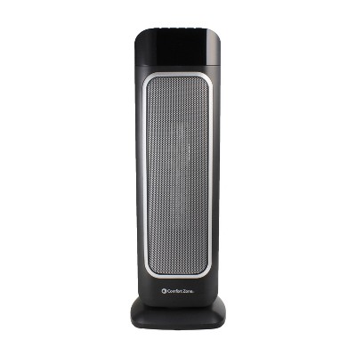 Comfort Zone Digital Ceramic Oscillating Tower Heater