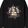 Pabst Blue Ribbon Since 1844 Men's Black Crew Neck Sweatshirt - 4 of 4