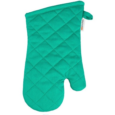 MU Kitchen 100% Cotton Terry-Lined Oven Mitt, 13-Inch