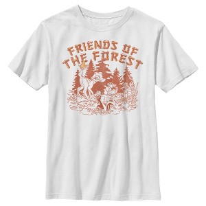 Boy's Bambi Artistic Friends Of The Forest T-Shirt - 1 of 4