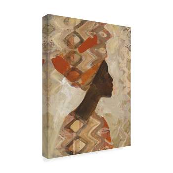 Trademark Fine Art -Albena Hristova 'African Beauty I' Canvas Art