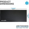 SereneLife 36" Premium Exercise & Fitness Mat SLTRAMT36 - 2 of 4