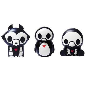 Toynami, Inc. Skelanimals PVC Mini Figure Box Set | Pen | Jae | Pudge