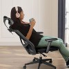 NicBex Adjustable Ergonomic Mesh High-Back Computer Office Chairs with Lumbar Support and Wheels for Work Study,Black - 2 of 4