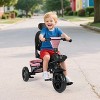 Kinder King 7 in 1 Kids Baby Stroller Tricycle Folding Toddler Trike w/Adjustable Push Handle - 3 of 4