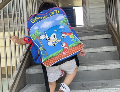 Sonic The Hedgehog 11 Comic Mini Backpack - Blue : Target