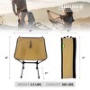 TravelChair Recycled Joey Chair made from REPREVE™ Fabric- 7789A-RCYCL, Compact, Foldable Chair with Quick Setup - 3 of 4