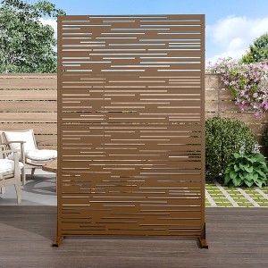PexFix Outdoor Privacy Screen Galvanized Steel Panel Divider - 1 of 4