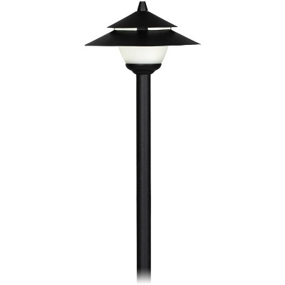 John Timberland 20 High Low Voltage LED Landscape Bollard Light