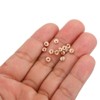 Unique Bargains Rhinestone Small Round Bulk Glass Spacer Beads for Jewelry Making 100 Pcs - 3 of 4