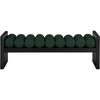 Meridian Furniture,Waverly Boucle Fabric Bench - 3 of 4