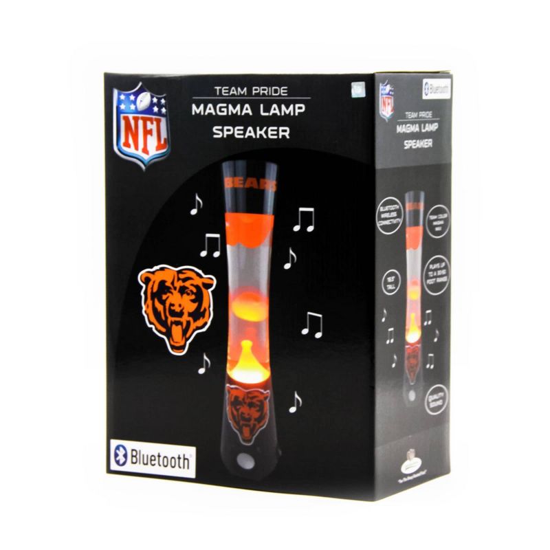 NFL Chicago Bears Magma Lamp Speaker, 3 of 4