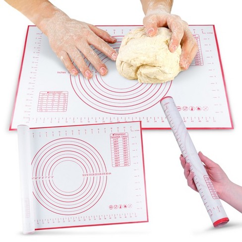 Cheer Collection Non Slip Silicone Baking Mat Large 16 x 24