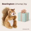 Bearington Copper Plush Toy Squirrel Stuffed Animal with Soft Fur, 7 Inch - 4 of 4