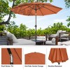 Nature Spring 10-ft Easy Crank Patio Umbrella with Auto Tilt - Vented Canopy for Deck, Balcony, Backyard, or Pool - 3 of 4