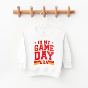The Juniper Shop In My Game Day Era - Red Toddler Graphic Sweatshirt - 1 of 3