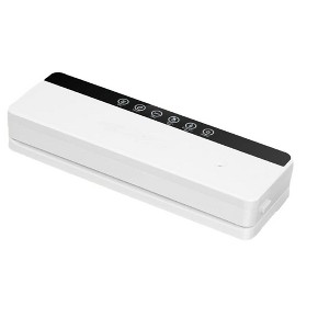 Aoibox 6-in-1 Food Vacuum Sealer with 80kPa Suction, Compact Design, Includes 10 Bags & External Vacuum Hose for Jars and Containers, White - 1 of 4