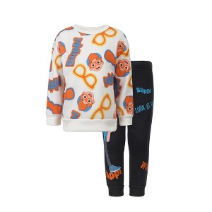 Blippi Boys 2 Piece Sweatshirt and Pants Set for Toddlers - 1 of 4