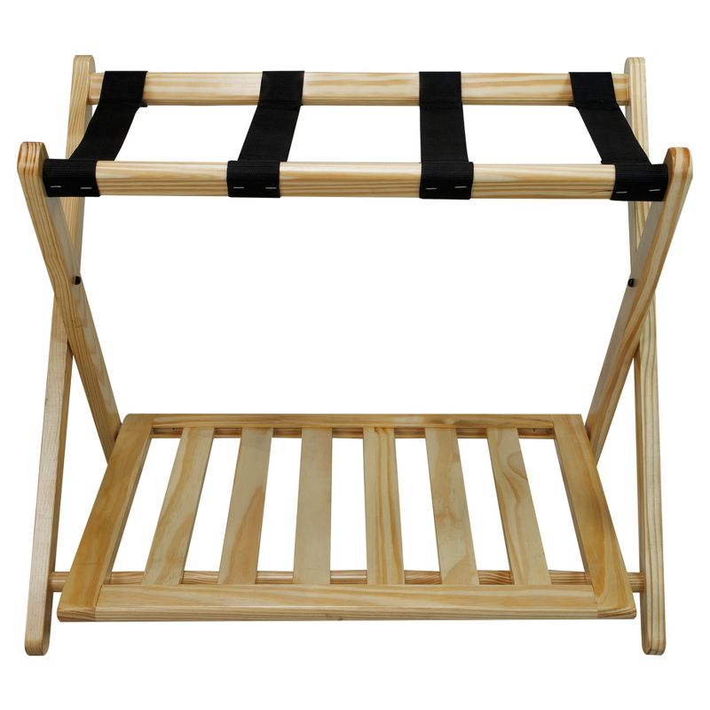 Luggage Rack with Shelf - Flora Home, 3 of 8