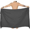 LA LEELA Men's Beachwear Wrap Summer Long Hawaiian Lava Lava Regular Surfing Cover-Up Swimwear Holidays Beach Sarongs for Men One Size Polka Dots, - 2 of 4