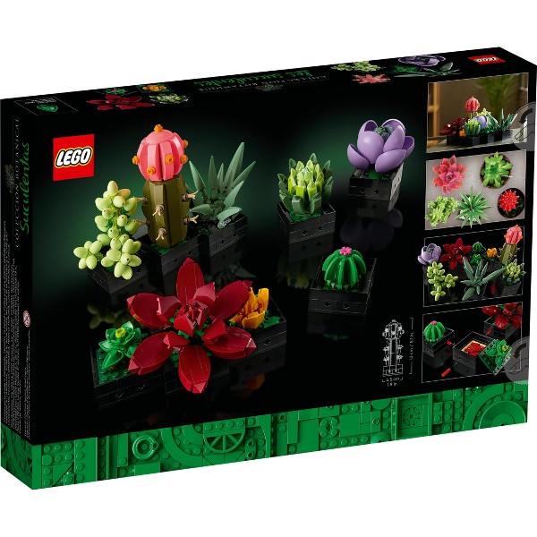 LEGO Icons Suculentas Plantas y Flores Set 10309 4