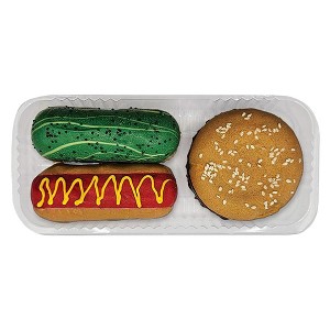 Donut Deli, Pupnic - Hamburger, Hot Dog & Pickle Gourmet Donuts For Dogs - 3pk - 1 of 2