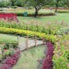 Gulches Garden Bridges: Elegant Metal & Wood Footbridges with Safety Siderails - 2 of 4